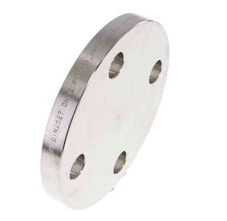 Blind Flange DN65-PN16 Stainless Steel 1.4571 DIN 2527