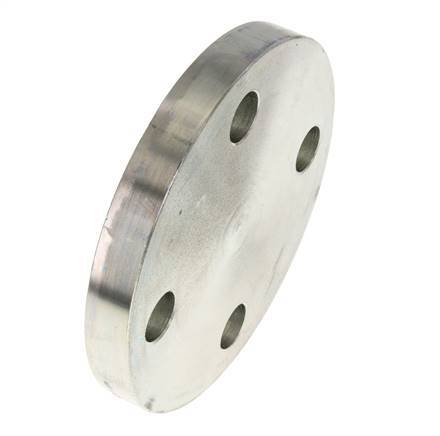 Blind Flange DN32-PN16 Zinc-Plated Steel DIN 2527