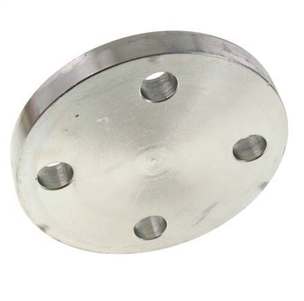 Blind Flange DN65-PN16 Zinc-Plated Steel DIN 2527