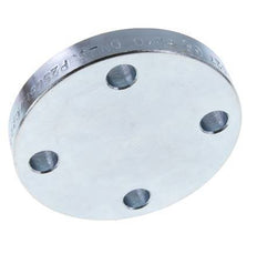 Blind Flange DN50-PN40 Zinc-Plated Steel DIN 2527 And EN 1092-1 (Type 05)