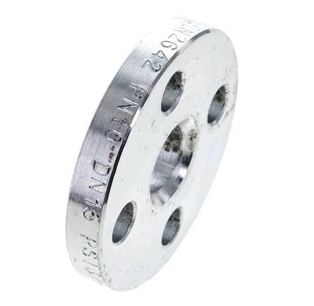 Loose Flange DN15-PN10 Galvanized Steel Solid Material DIN 2642
