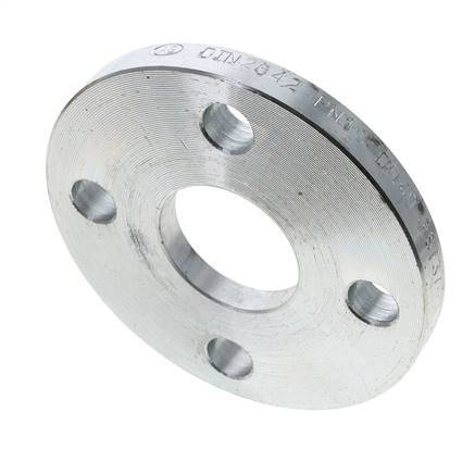 Loose Flange DN40-PN10 Galvanized Steel Solid Material DIN 2642