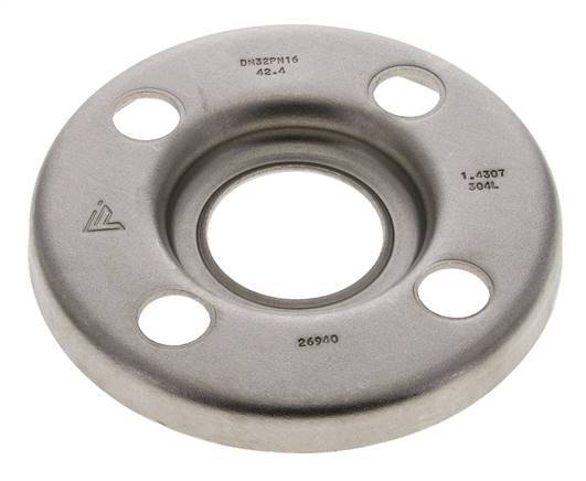 Loose Flange DN32-PN10 Stainless Steel 1.4301 Pressed Similar To DIN 2642