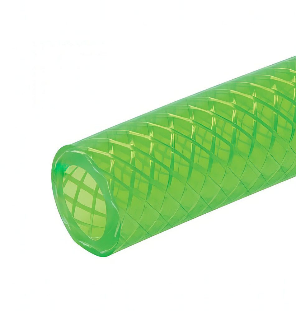 PVC universal liquid hose 6x12 mm 10 m Green colour