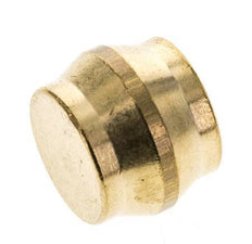 18mm Brass Closing Plug for Compression Ring Fittings 67 Bar DIN EN 1254-2 [2 Pieces]