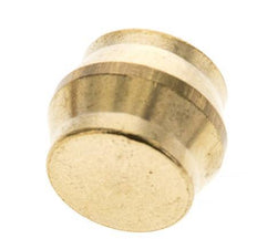 18mm Brass Closing Plug for Compression Ring Fittings 67 Bar DIN EN 1254-2 [2 Pieces]