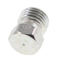 6S Tapón de cierre de acero galvanizado para tubos 630 Bar DIN 2353 [2 piezas]