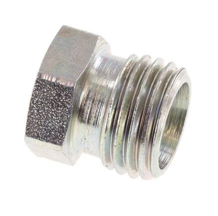 Tapón de cierre de acero galvanizado 8L para tubos de 315 barras DIN 2353 [2 piezas]
