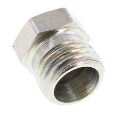 Tapón de cierre de acero galvanizado 8L para tubos de 315 barras DIN 2353 [2 piezas]