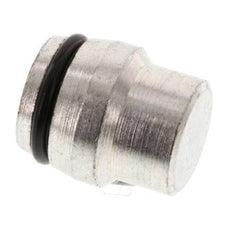 Tapón de cierre de acero galvanizado 15L para accesorios de anillo de corte 315 Bar DIN 2353 [5 Piezas]