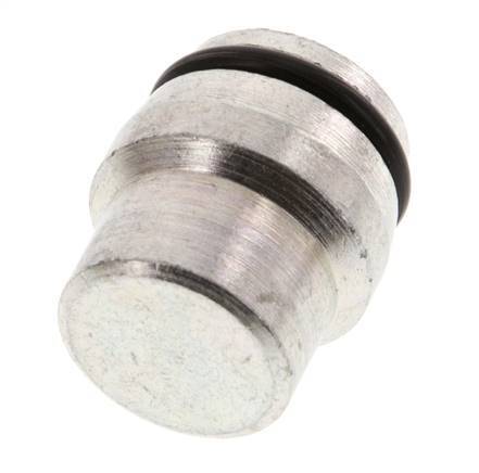 Tapón de cierre de acero galvanizado 15L para accesorios de anillo de corte 315 Bar DIN 2353 [5 Piezas]