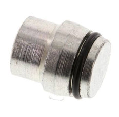Tapón de cierre de acero galvanizado 15L para accesorios de anillo de corte 315 Bar DIN 2353 [5 Piezas]