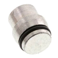 Tapón de cierre de acero galvanizado 15L para accesorios de anillo de corte 315 Bar DIN 2353 [5 Piezas]