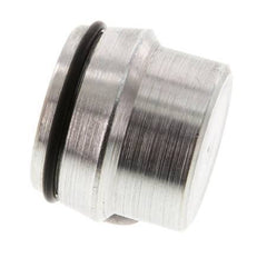 Tapón de cierre de acero galvanizado 28L para accesorios de anillo cortante 160 Bar DIN 2353 [2 piezas]