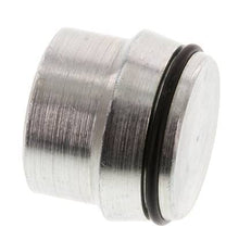 Tapón de cierre de acero galvanizado 28L para accesorios de anillo cortante 160 Bar DIN 2353 [2 piezas]