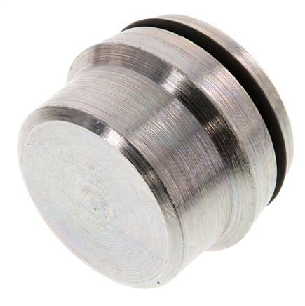 tapón de cierre de acero galvanizado 35L para accesorios de anillo cortante 160 Bar DIN 2353