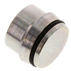 tapón de cierre de acero galvanizado 35L para accesorios de anillo cortante 160 Bar DIN 2353