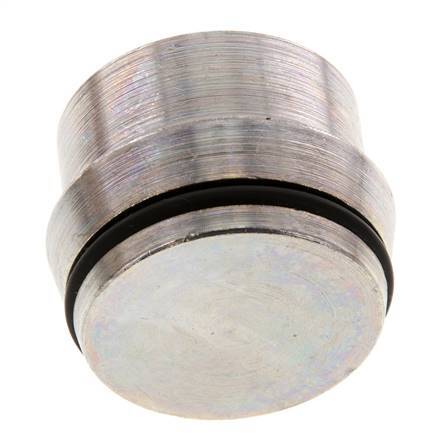 tapón de cierre de acero galvanizado 35L para accesorios de anillo cortante 160 Bar DIN 2353