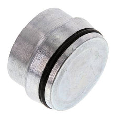 tapón de cierre de acero galvanizado 42L para racores de anillo cortante 160 Bar DIN 2353