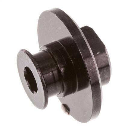 G Boquilla de ventosa de aluminio hembra de 1/8'' DN 6.3 SW 6
