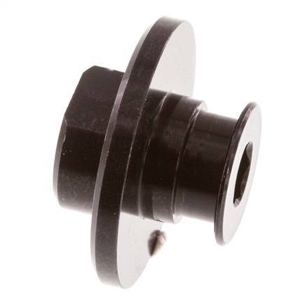 G Boquilla de ventosa de aluminio hembra de 1/8'' DN 6.3 SW 6