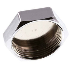 G 1 1/2'' Tapón de latón niquelado 16 Bar