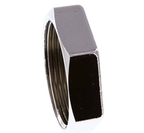 G 1 1/2'' Tapón de latón niquelado 16 Bar