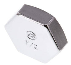 G 1 1/2'' Tapón de latón niquelado 16 Bar