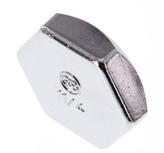 G 1 1/4'' Tapón de latón niquelado 16 Bar