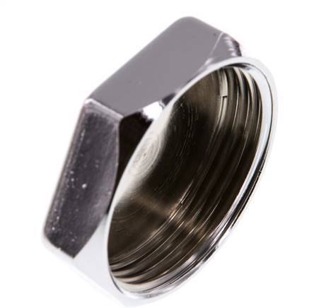 G 1 1/4'' Tapón de latón niquelado 16 Bar