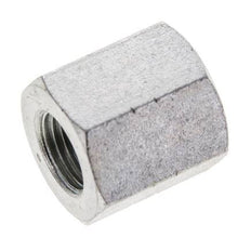 Tapón de cierre de acero galvanizado de 1/8'' con barra exterior hexagonal 345 [2 piezas]