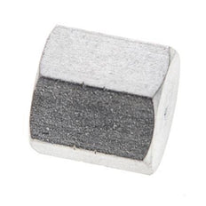 Tapón de cierre de acero galvanizado de 1/8'' con barra exterior hexagonal 345 [2 piezas]
