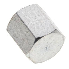 Tapón de cierre de acero galvanizado de 1/8'' con barra exterior hexagonal 345 [2 piezas]