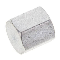 Tapón de cierre de acero galvanizado de 1/8'' con barra exterior hexagonal 345 [2 piezas]