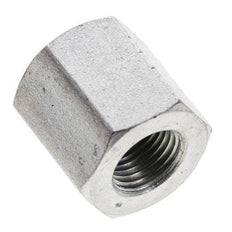 Tapón de cierre de acero galvanizado de 1/8'' con barra exterior hexagonal 345 [2 piezas]