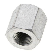 Tapón de cierre de acero galvanizado de 1/8'' con barra exterior hexagonal 345 [2 piezas]