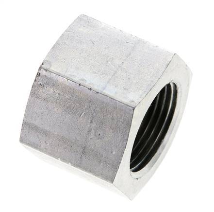 3/4'' NPT Tapón de cierre de acero galvanizado con hexágono exterior de 170 barras