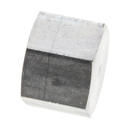 3/4'' NPT Tapón de cierre de acero galvanizado con hexágono exterior de 170 barras