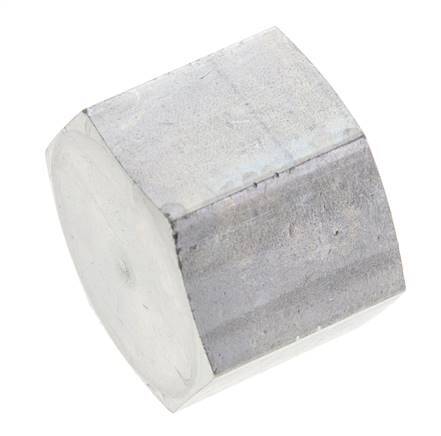 3/4'' NPT Tapón de cierre de acero galvanizado con hexágono exterior de 170 barras