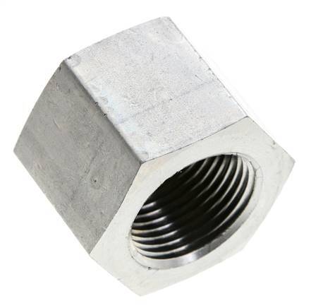 3/4'' NPT Tapón de cierre de acero galvanizado con hexágono exterior de 170 barras