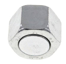 UN 1-3/16''-12 Tapa final de acero galvanizado ORFS 400 Bar