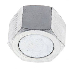 UN 1-7/16''-12 Tapa final de acero galvanizado ORFS 400 Bar