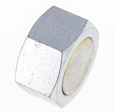 UN 1-11/16''-12 Tapa final de acero galvanizado ORFS 250 Bar