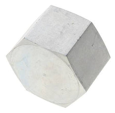 1 1/4'' NPT Tapón de cierre de acero galvanizado con barra exterior hexagonal 80