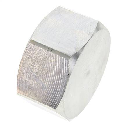 tapón de cierre de acero galvanizado de 2'' con hexágono exterior de 70 bares