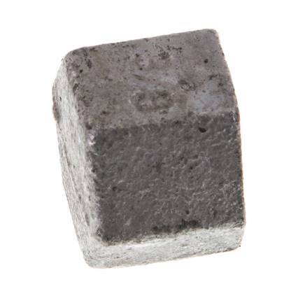 Rp 3/8'' Zinc plated Cast iron End cap 25 Bar [5 Pieces]