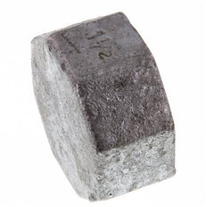 Rp 1 1/2'' Zinc plated Cast iron End cap 25 Bar [2 Pieces]