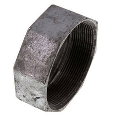 Rp 3'' Hierro fundido zincado Tapa final 25 Bar