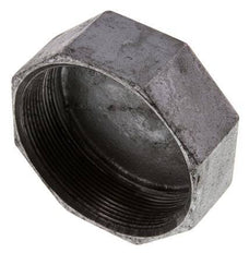 Rp 3'' Hierro fundido zincado Tapa final 25 Bar