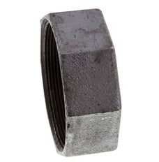 Rp 3'' Hierro fundido zincado Tapa final 25 Bar